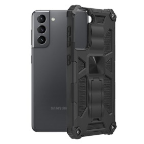 Husa pentru Samsung Galaxy S21 5G - Techsuit Blazor Series - Black