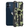 Husa pentru iPhone 12 mini - Techsuit Blazor Series - Camo Lime