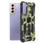 Husa pentru Samsung Galaxy S21 Plus 5G - Techsuit Blazor Series - Camo Lime