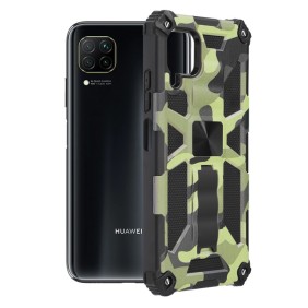 Husa pentru Huawei P40 Lite - Techsuit Blazor Series - Camo Lime